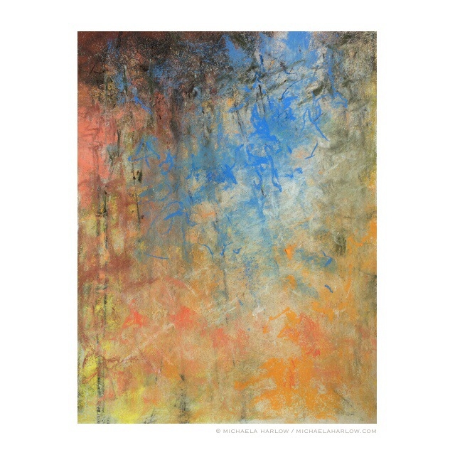 The Stories We Tell, 2014. Pastel & Charcoal on Paper.